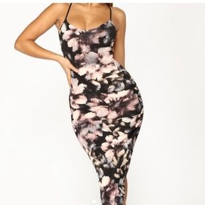 Fashion nova garden cafe floral dress